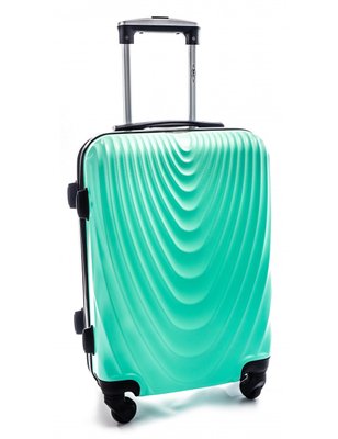 Дорожный чемодан с ABS+ пластика Rgl 663 Малый, Мятный 663 фото