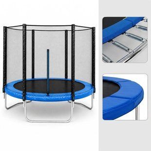 Батут Trampolin Professional 252 см зовнішня сітка 120 кг 17259 фото