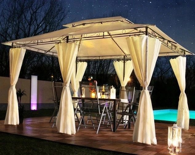 Павільйон GardenLine ORion Beige 3 x 4 x 2,65 м сталь TUN5705 фото