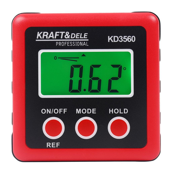 Цифровий транспортир Kraft&Dele KD3560 магнітна основа KD3560 фото