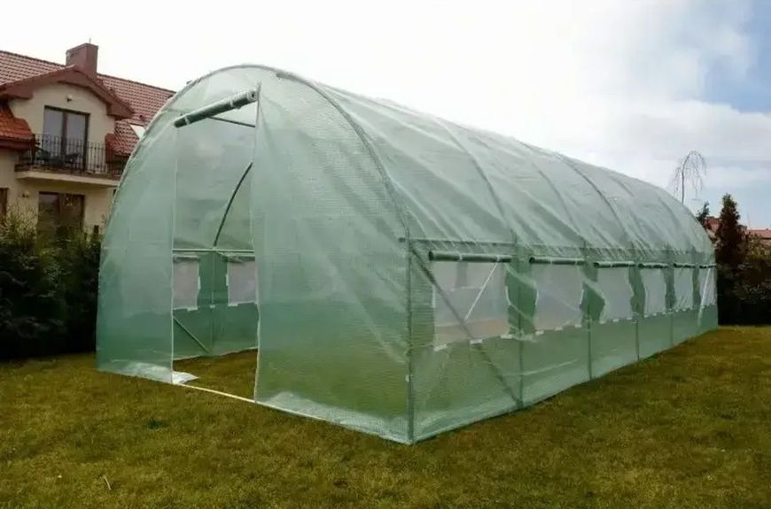 Теплиця під плівку Mirpol 6&times;3&times;2 м 18 м&sup2; зелена 63218 фото