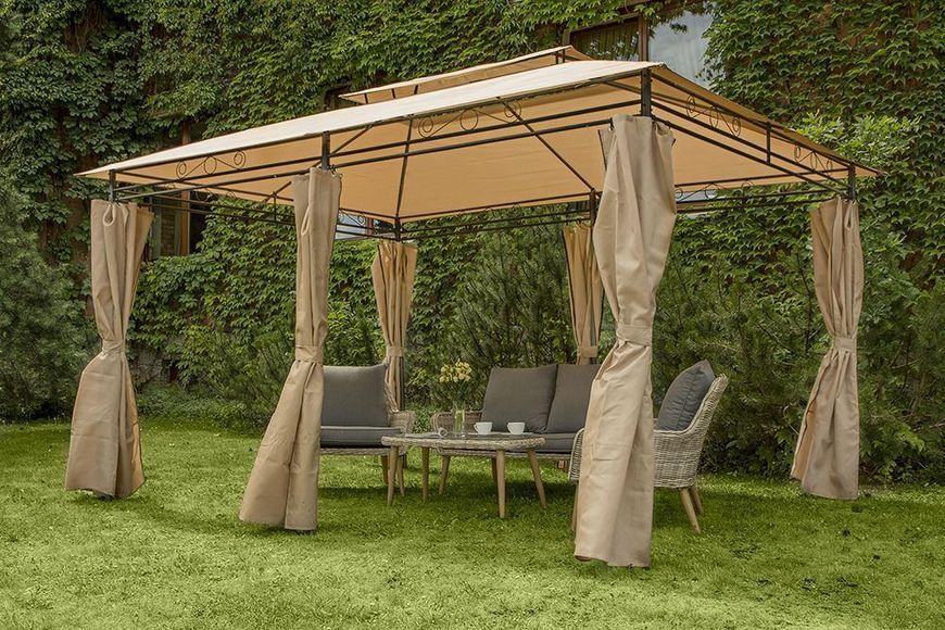 Павільйон GardenLine ORion Beige 3 x 4 x 2,65 м сталь TUN5705 фото