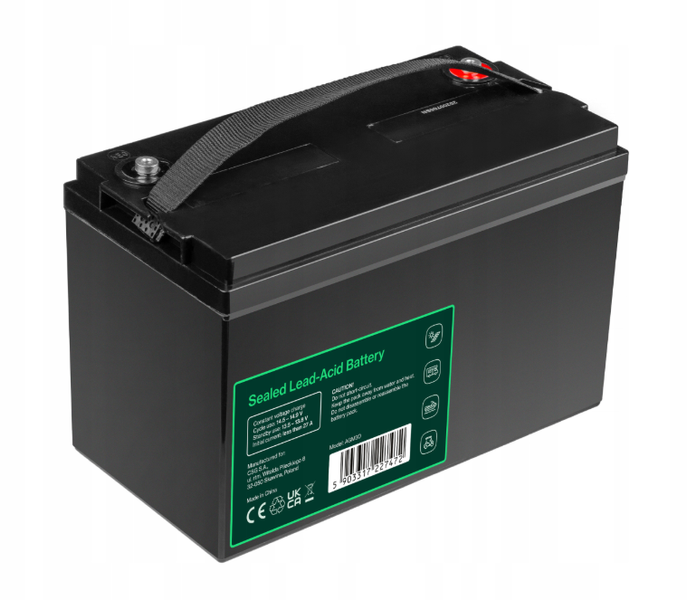 Акумулятор Green Cell AGM VRLA 12V 100Ah IP54 AGM30 фото