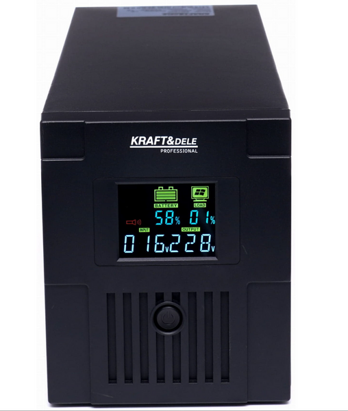 Аварійне джерело живлення Kraft&Dele KD1930 2000VA 1200Вт LCD KD1930 фото