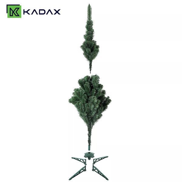 Новорічна штучна ялинка Kadax 155 см ПВХ зелена 33118 фото