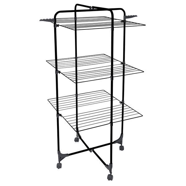 Сушарка для білизни Casa Si Athletic 3 Black DAS302406 фото