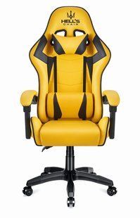 Комп'ютерне крісло Hell's HC-1007 Yellow 5904204981330 фото