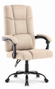 Крісло офісне Cabro C505 Beige тканина регулювання висоти 5907196012044 фото