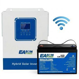Комплект резервного живлення Easun Power ISolar-Smg-II 2 кВт 12V, 100Ah 17285 фото