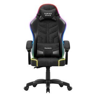 Ігрове крісло Huzaro Force 2.7 RGB Black, велюр Force 2.7 RGB Black фото