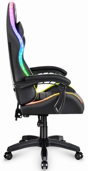 Комп'ютерне крісло Hell's HC-1003 LED RGB Black 5904204981866 фото