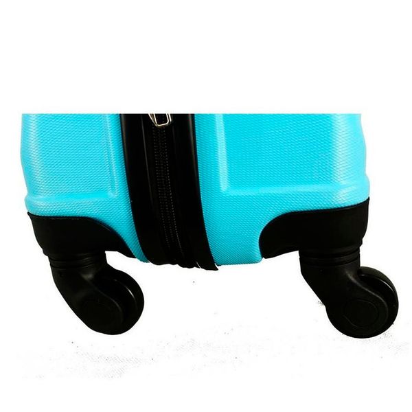 Дорожня валіза з ABS+ пластику Rgl 720 Середня, Блакитна 730-2 фото