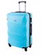 Дорожня валіза з ABS+ пластику Rgl 720 Велика, Блакитна 720-1 фото 1