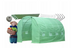 Садова теплиця Ekspand TFO19-2,5X5X2-1-Z 2,5&times;5&times;2 м каркас 19 мм TFO19-2,5X5X2-1-Z фото 7