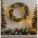 Декоративний LED-віночок Herbstdeko Weihnachtsdeko 40 см таймер 6 год 17541-01 фото 1
