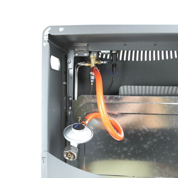 Портативний газовий обігрівач Gas Heater 3 режими потужності (1500 Вт, 2800 Вт, 4200 Вт) з редуктором та шлангом (Польща) G1011 фото