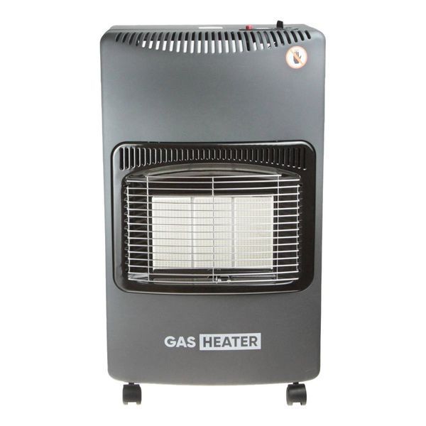 Портативний газовий обігрівач Gas Heater 3 режими потужності (1500 Вт, 2800 Вт, 4200 Вт) з редуктором та шлангом (Польща) G1011 фото