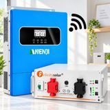 Комплект резервного живлення Anenji 11 кВт + Felicity 51,2V 5,12 кВт&middot;год 17310 фото