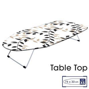 Гладильная доска Casa Si Table Top 73x30 White/Black Leaves (CS95159P168) DAS302389 фото