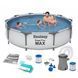 Каркасний басейн Bestway 56406 Steel Pro MAX 305x76 см 17382-01 фото 1