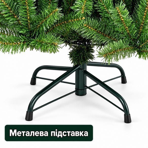 Новорічна ялинка Зимова Перлина MT01-210 210 см PVC 17347 фото