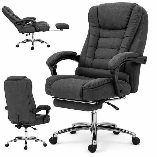 Офісне крісло BOss KO22 Premium масаж USB 130 кг 17095 фото