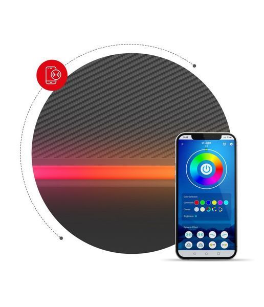Комп'ютерний стіл Huzaro Hero 6.0 RGB LED кутовий 147&times;112 см Hero 6.0 RGB LED фото