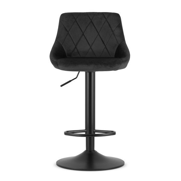 Барний стілець LEobert KAst Black регулювання 85-105 см KAST Black (Aksamit) фото