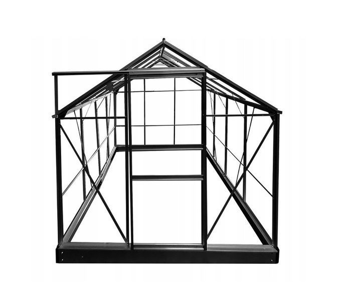 Теплица из поликарбоната Bass Polska 85946-B 2,5х1,9х1,95 м, алюминиевый каркас 85946-B фото