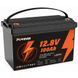 Акумулятор LiFePO4 POwinver 12V 100Ah 1280Wh 17315 фото 2