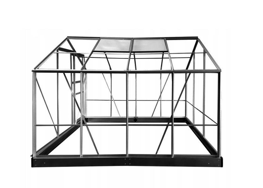 Теплица из поликарбоната Bass Polska 85946-B 2,5х1,9х1,95 м, алюминиевый каркас 85946-B фото