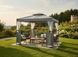Павільйон садовий GardenLine ALtana 250&times;250 сірий TUN3989 фото 1