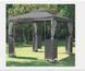 Павільйон садовий GardenLine ALtana 250&times;250 сірий TUN3989 фото 5