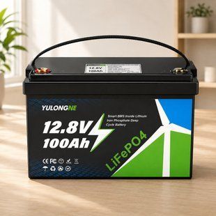 Акумулятор LiFePO4 Yulongne 12.8V 100Ah 1280Wh 17314 фото