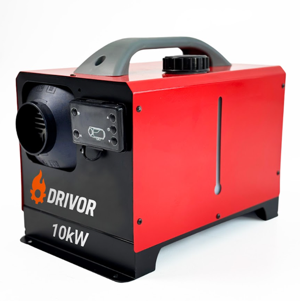 Автономний дизельний обігрівач (Webasto) Drivor 10 кВт (12В/24В/220В) з LCD-дисплеєм та пультом ДК D10000 фото