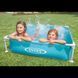 Дитячий каркасний басейн Intex 57173 122x122x30 см Блакитний 9885-01 фото 3