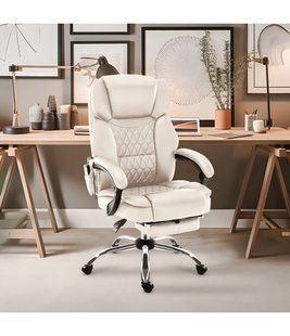 Офисное кресло с массажем Mark Adler Boss 6.0 Beige (ткань) Boss 6.0 Beige фото