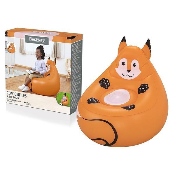 Надувне крісло Bestway 75116-fox 72&times;72&times;72 см PVC 17250-01 фото