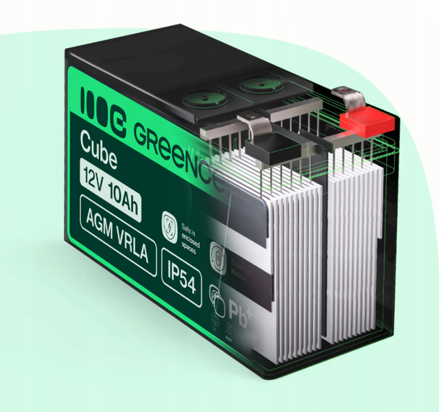 Акумулятор Green Cell AGM VRLA 12V 120Ah IP54 AGM31 фото