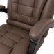 Офісне крісло Axeon VIP з масажем до 130 кг коричневе 18223-01 фото 6