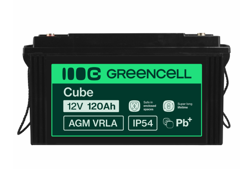 Акумулятор Green Cell AGM VRLA 12V 120Ah IP54 AGM31 фото