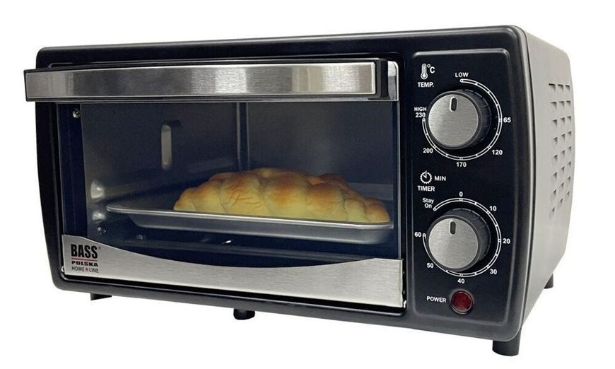 Духовка електрична Bass Polska BH 10372 10 л 950 Вт BH 10372 фото