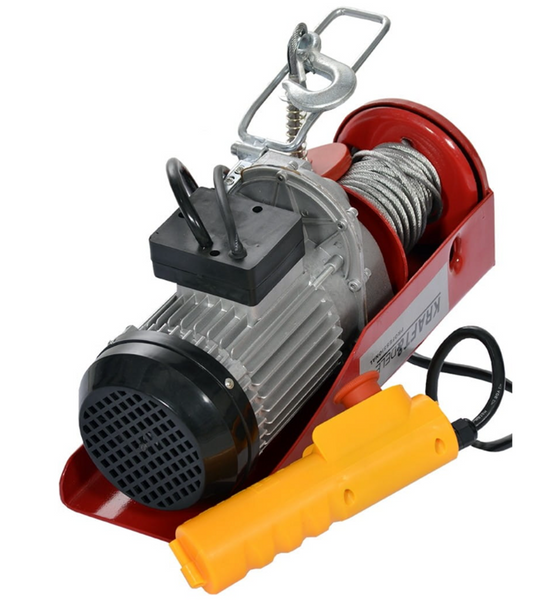Лебідка електрична Kraft&Dele KD1524 250 кг зі шківом KD1524 фото