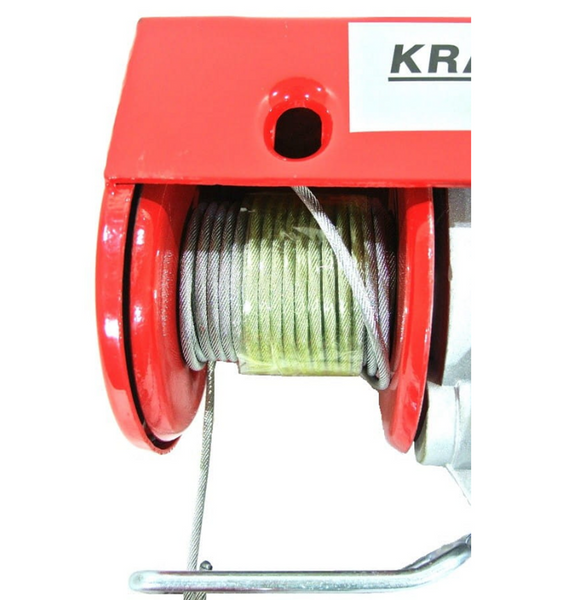 Лебідка електрична Kraft&Dele KD1524 250 кг зі шківом KD1524 фото