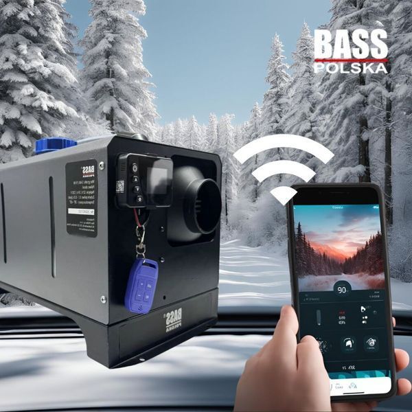 Автомобільний дизельний обігрівач WEBASTO Bass Polska 9кВт з Wi-Fi і паливним баком на 5 л 4177 фото