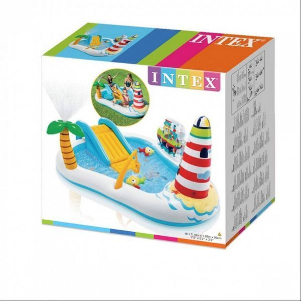 Дитячий надувний ігровий центр Intex 57162 218&times;188&times;99 см 9891-01 фото