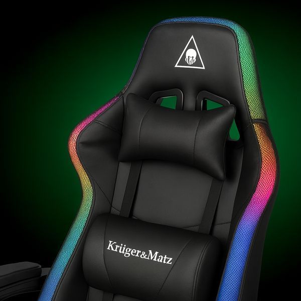 Крісло геймерське ProGame GX-150 RGB підсвітка 17470-01 фото