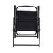 Крісло садове Kontrasto Lima Black метал 48.5&times;61&times;90 см Lima Black фото 7