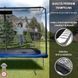 Прямокутний батут WellActive 366х244 см із сіткою 17089-01 фото 9