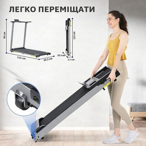 Бігова доріжка Novonova SY-T2712 до 12 км, год 120 кг 17145 фото